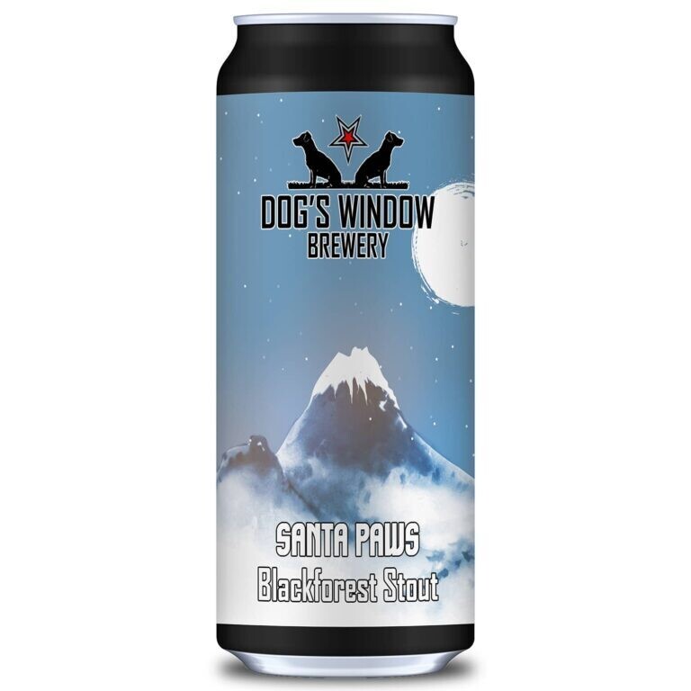 Dog's Window - Santa Paws Black Forest Stout - 6% - 440ml